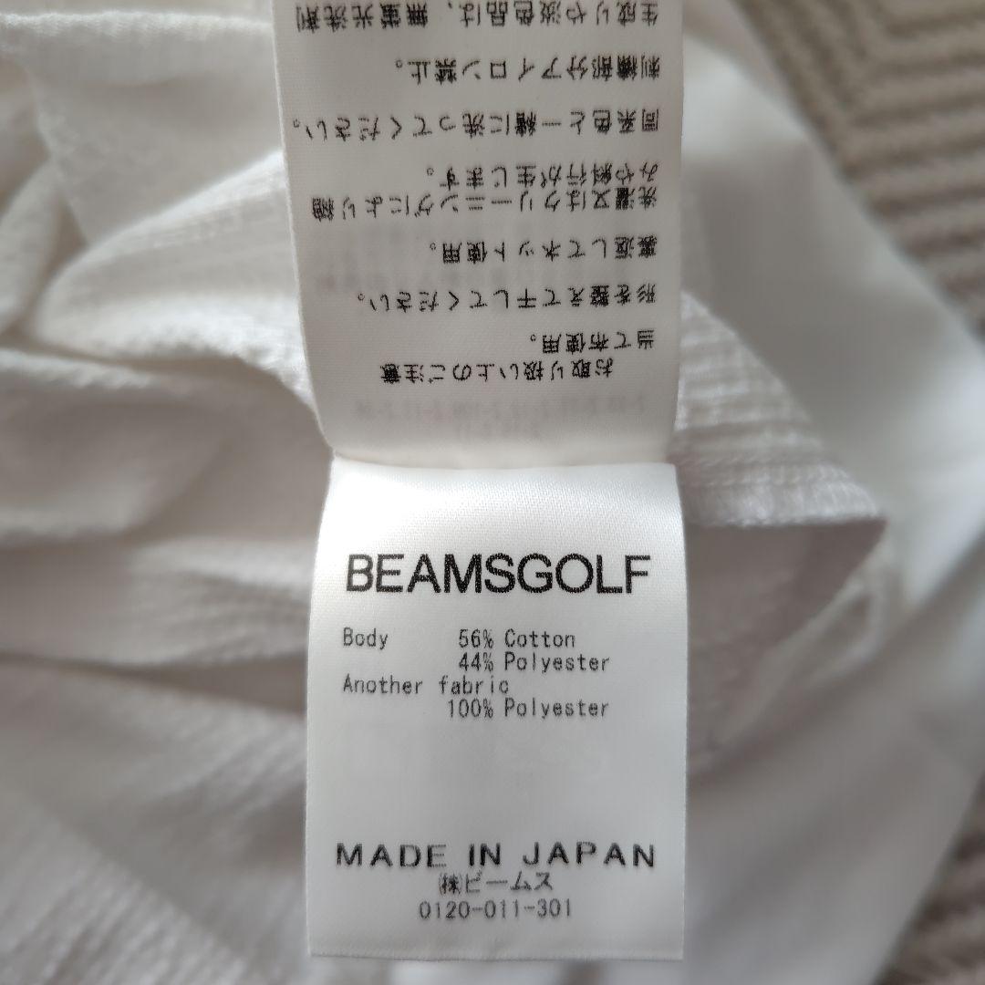 BEAMS GOLF ホワイト カットソー