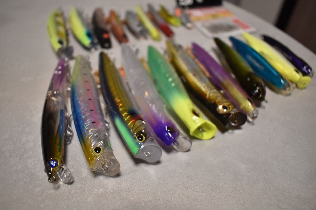 シーバス用ルアーセット 約20個　おまけ付き