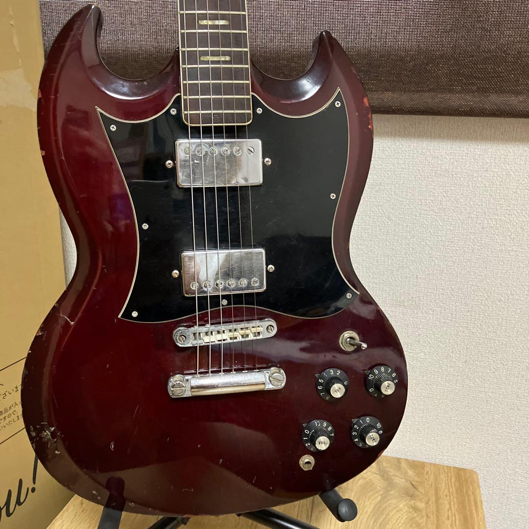 ジャパンビンテージ　グレコ　グネコ　SGエレキギター　中古品