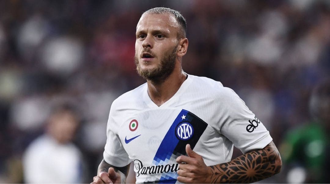 インテル 23-24 ディマルコ オーセンティックアウェイユニフォーム CL