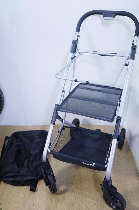 EcoCa エコカ 折りたたみ式マイショッピングカート 買い物かご・エコバッグ付