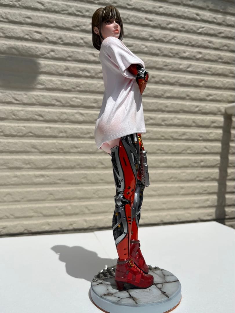 ガレージキット改造完成品　サイズ大　サイボーグ