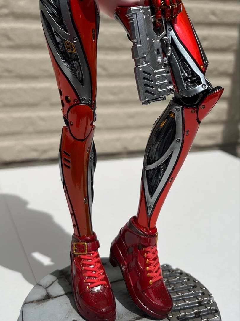 ガレージキット改造完成品　サイズ大　サイボーグ