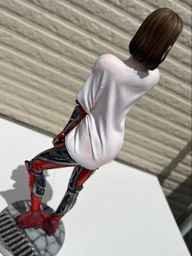 ガレージキット改造完成品　サイズ大　サイボーグ