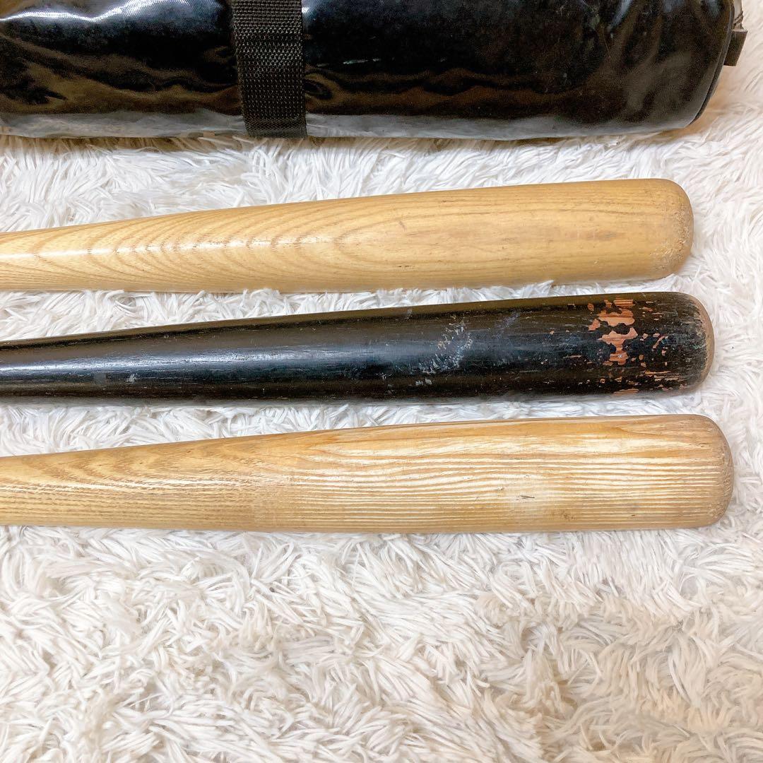 Rawlings 木製バット　86cm 3本セット　まとめ売り　ケース付き