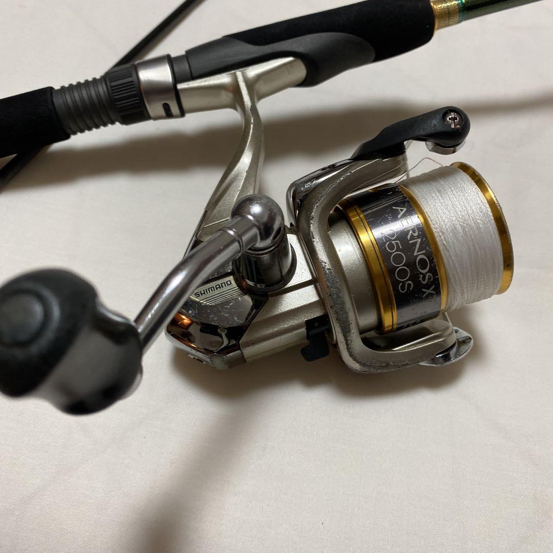 シマノ　ルアーマティックS70UL と　エアノスXT 2500S ロッド&リール