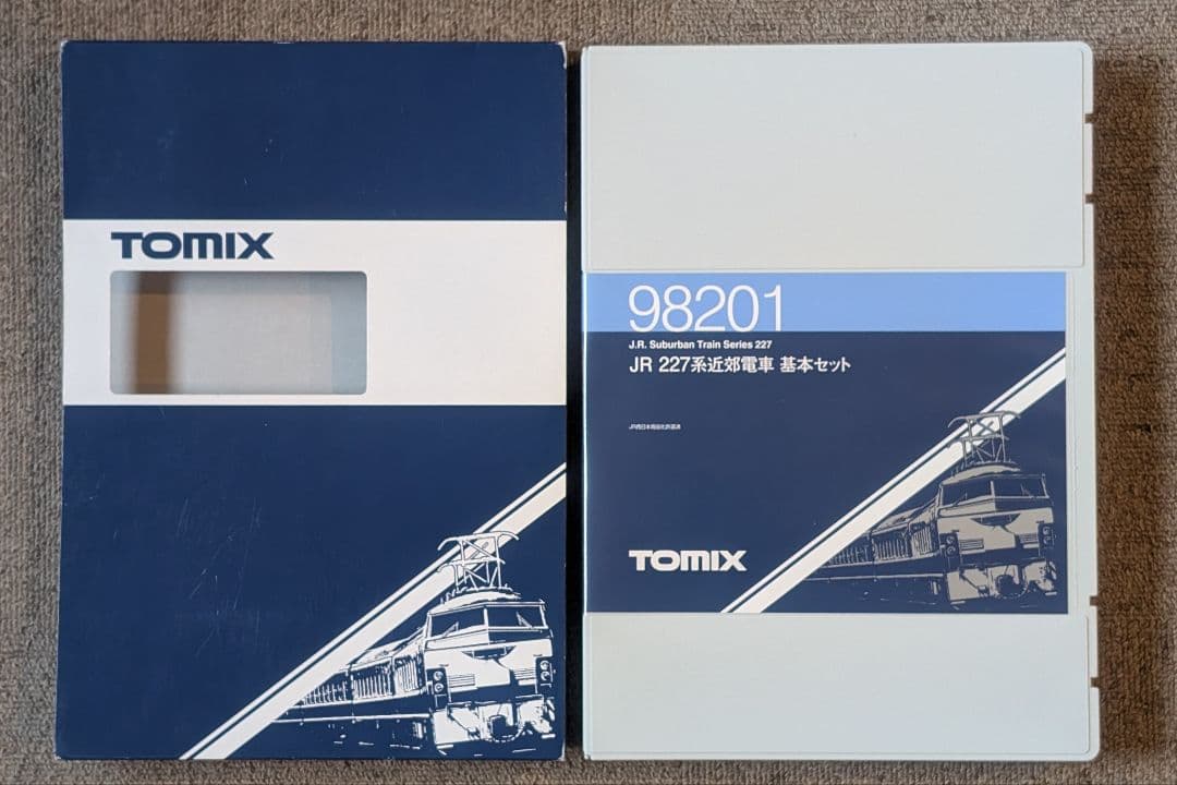 TOMIX 98201 227系近郊電車 基本セット 純正室内灯取り付け済