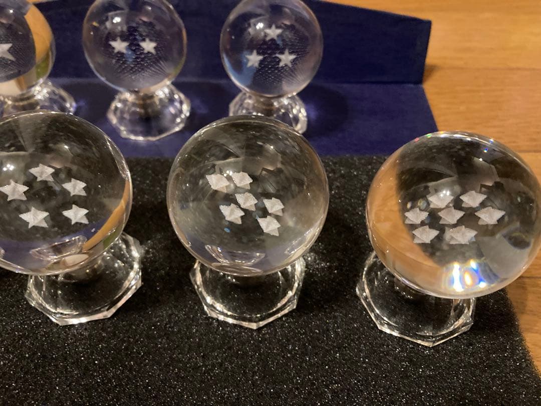 ドラゴンボール　クリスタル？　置物　インテリア　鳥山明　ガラス？