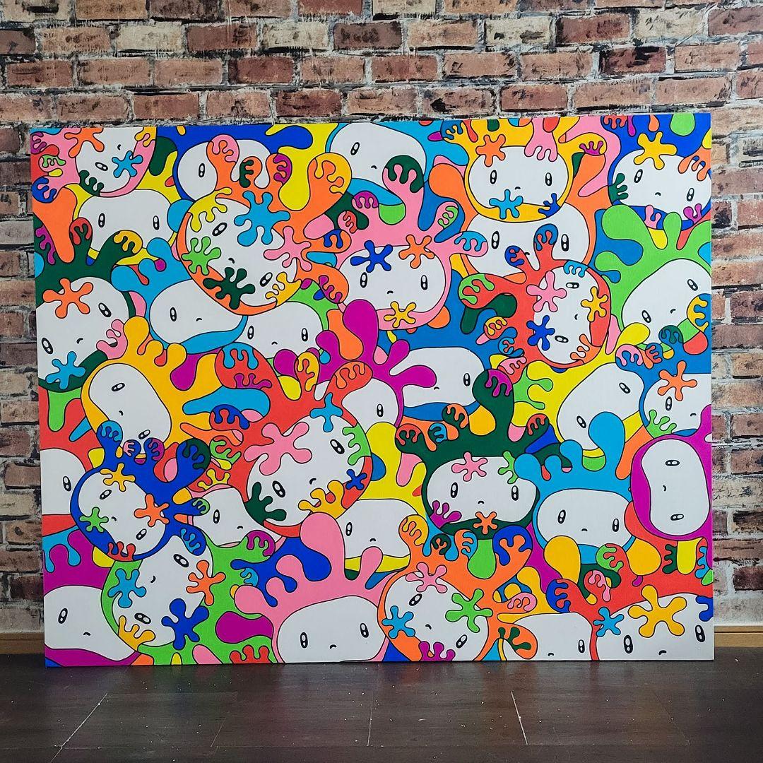 ★鈴木哲也★F100(1620×1300mm)アクリル原画★送料無料#0094