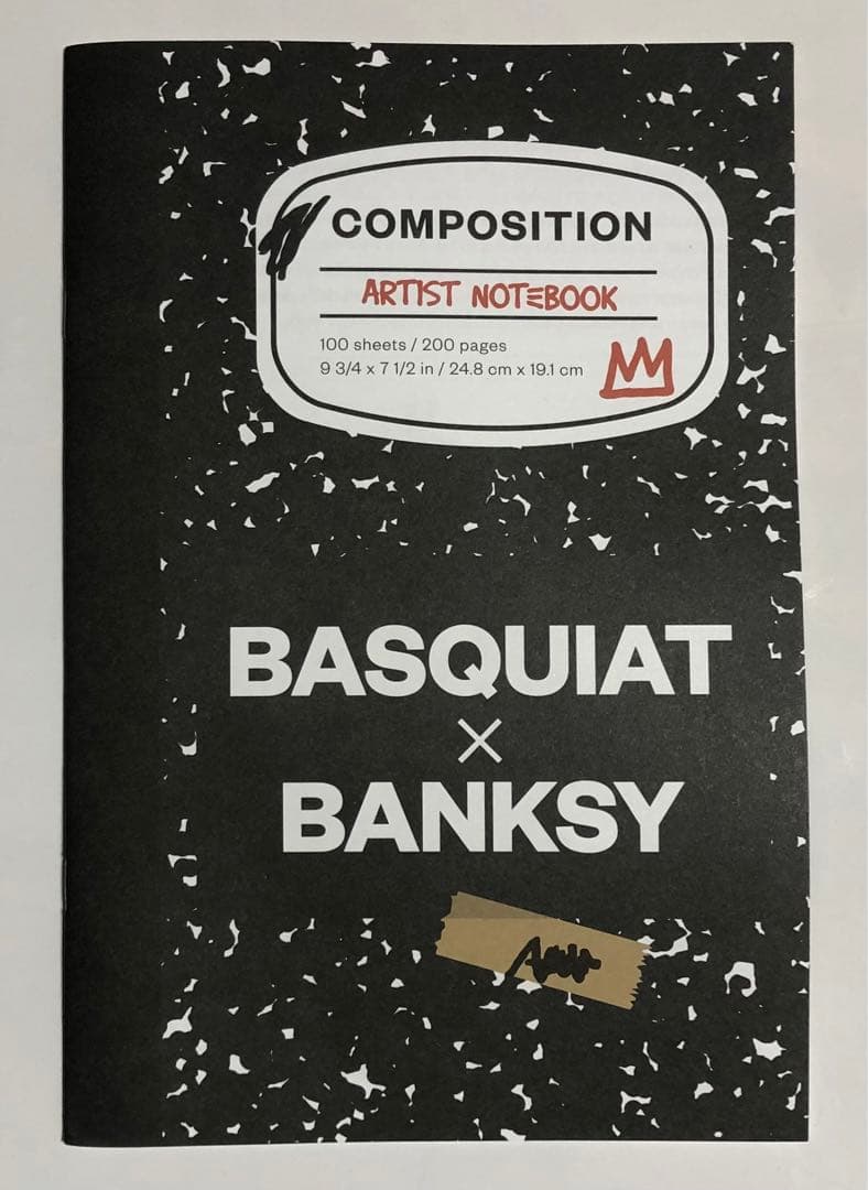 BASQUIAT × BANKSY 美術展 アーティストノートブック