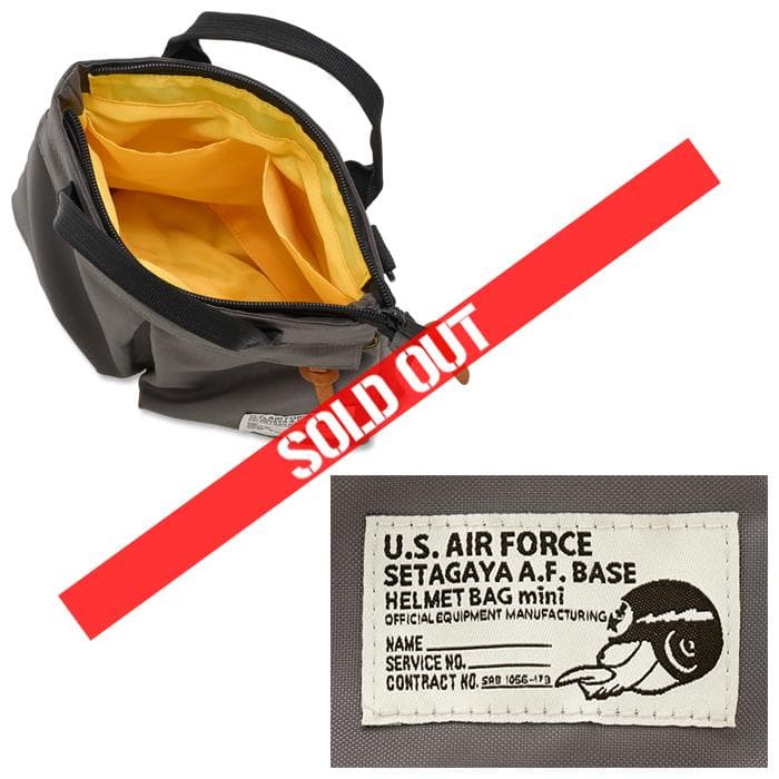 世田谷ベース　正式装備品　S.E.A.F. HELMET BAG miniバッグ
