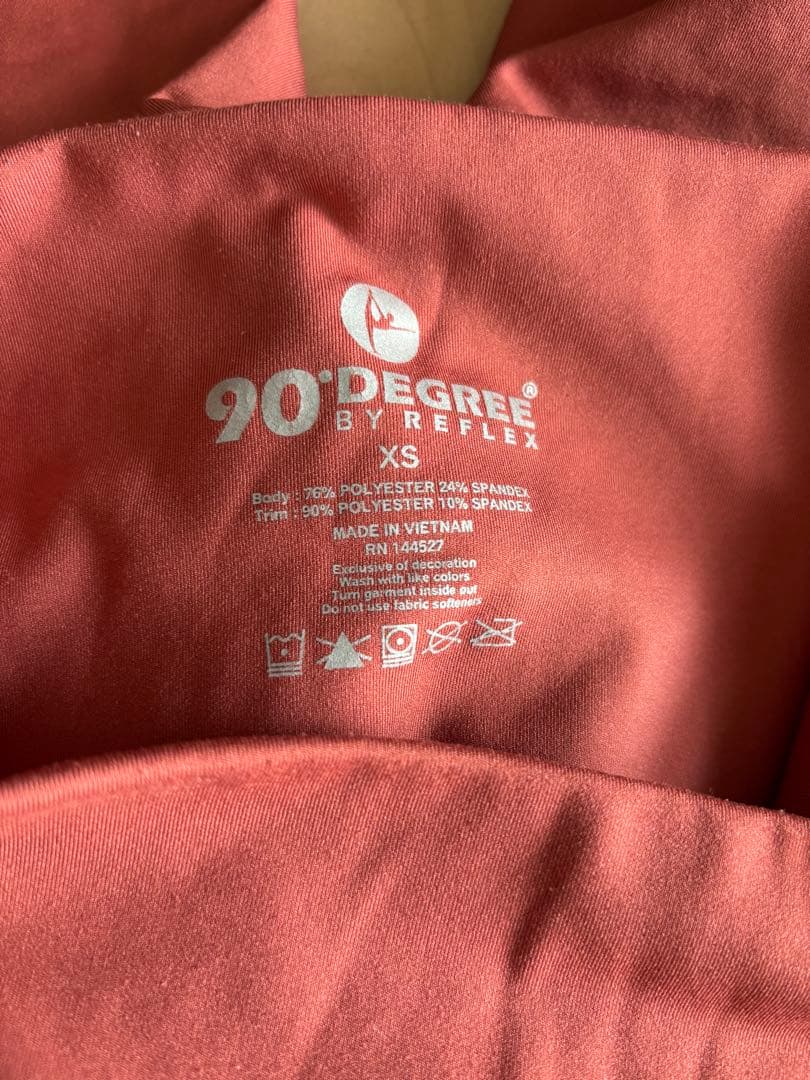 jazzerciseジャザサイズ、ピンクレギンスパンツ、アメリカXSサイズ