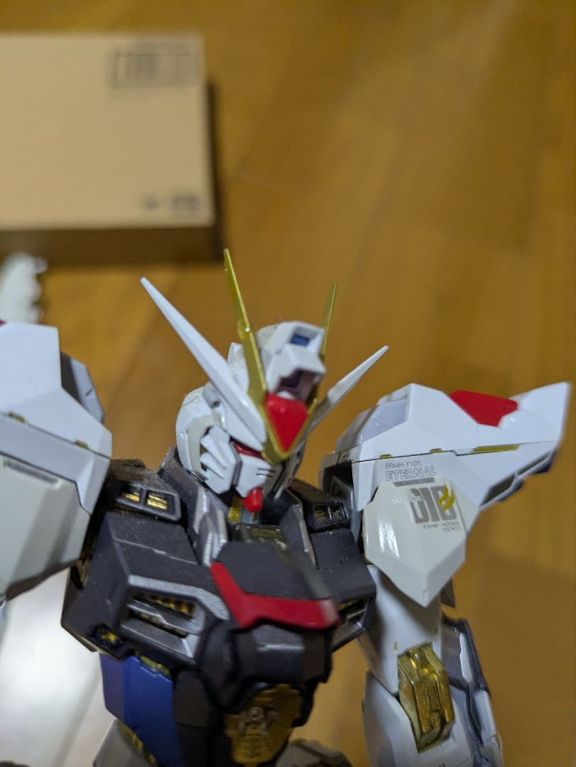 ストライクフリーダムガンダム　l　BUILD　+　光の翼オプション未開封