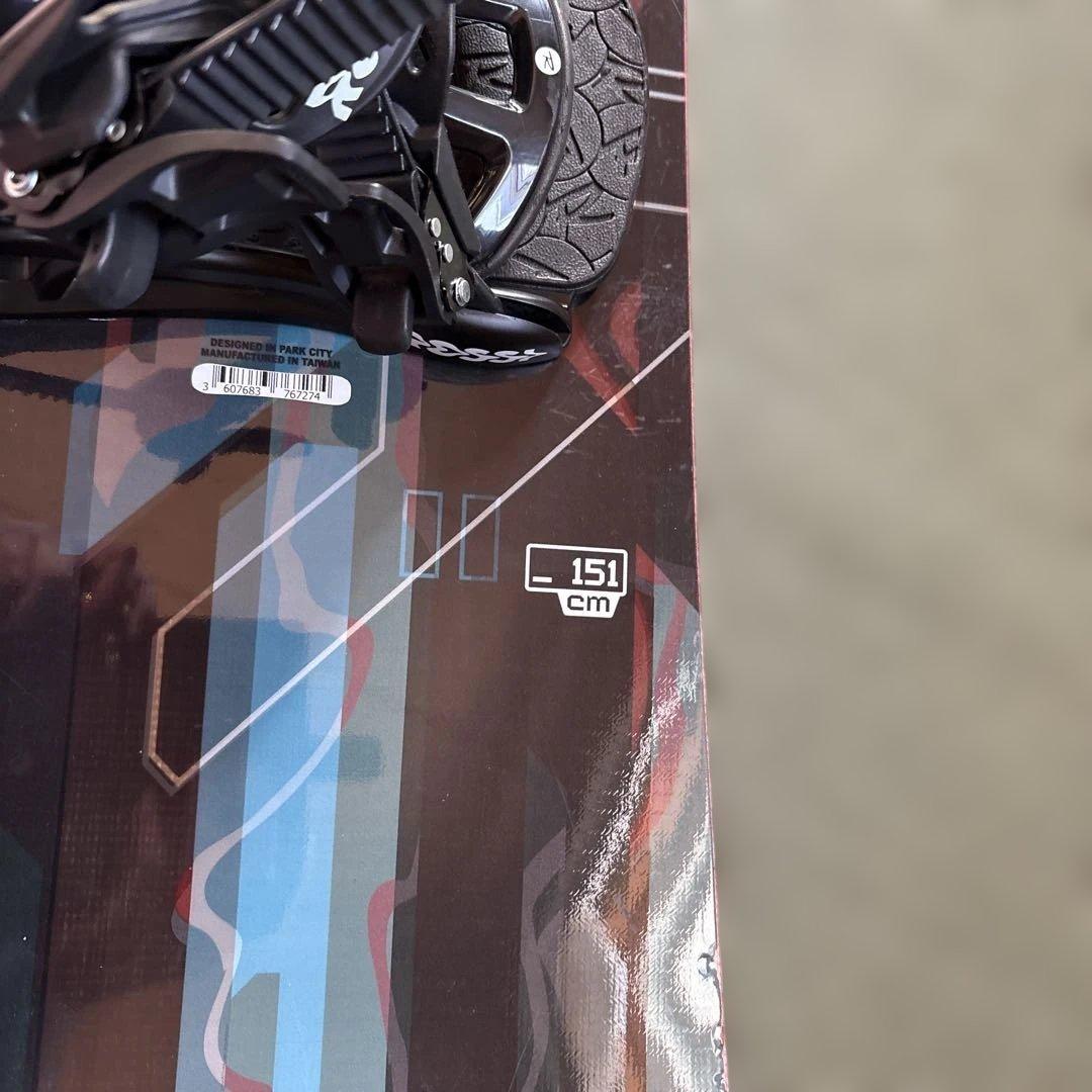 ROSSIGNOL スノーボード 3点セット　ボード+ビンディング+ブーツ