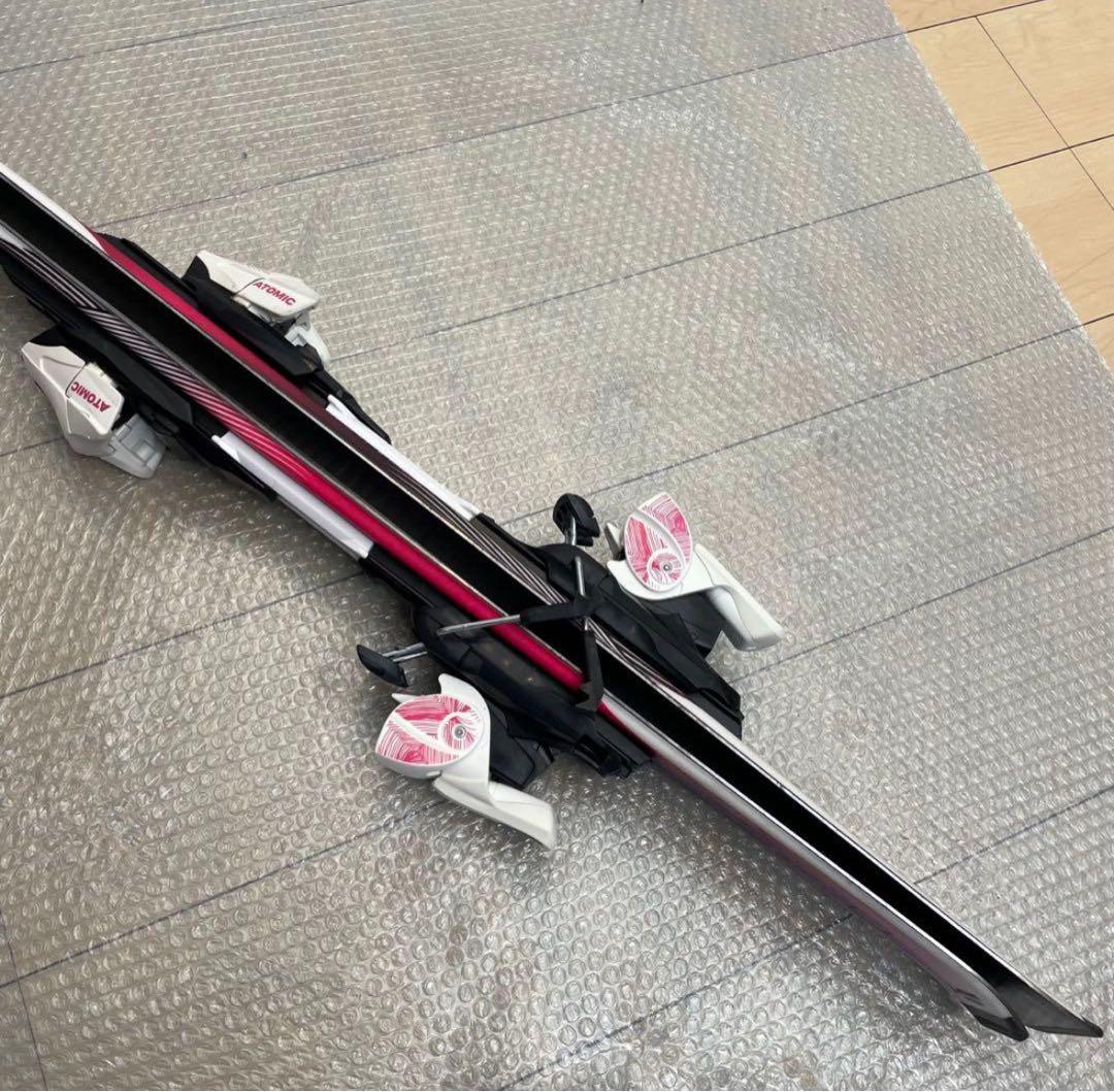 ジュニアスキーセット　ATOMIC 120cm ロシニョール　24-24.5cm