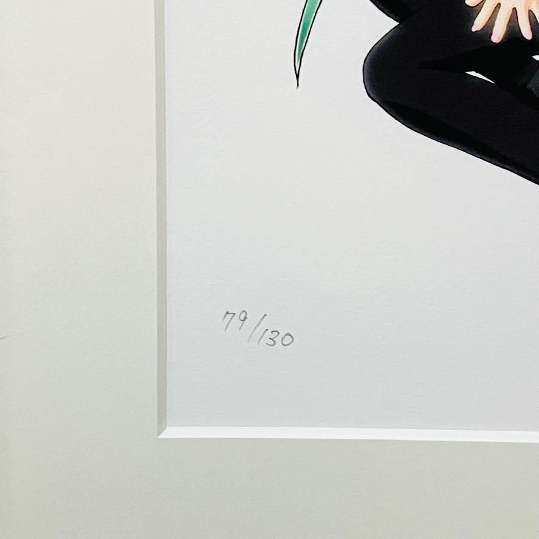 シスタープリンセス 天広直人 直筆サイン入り 版画 咲耶 花穂 四葉 白雪 鞠絵