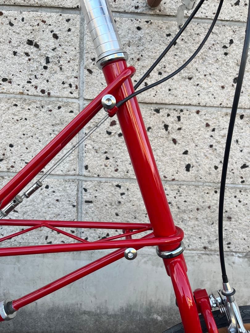 【即乗】ノーブランド（Alex Moulton風／TSR系？）再塗装 10速