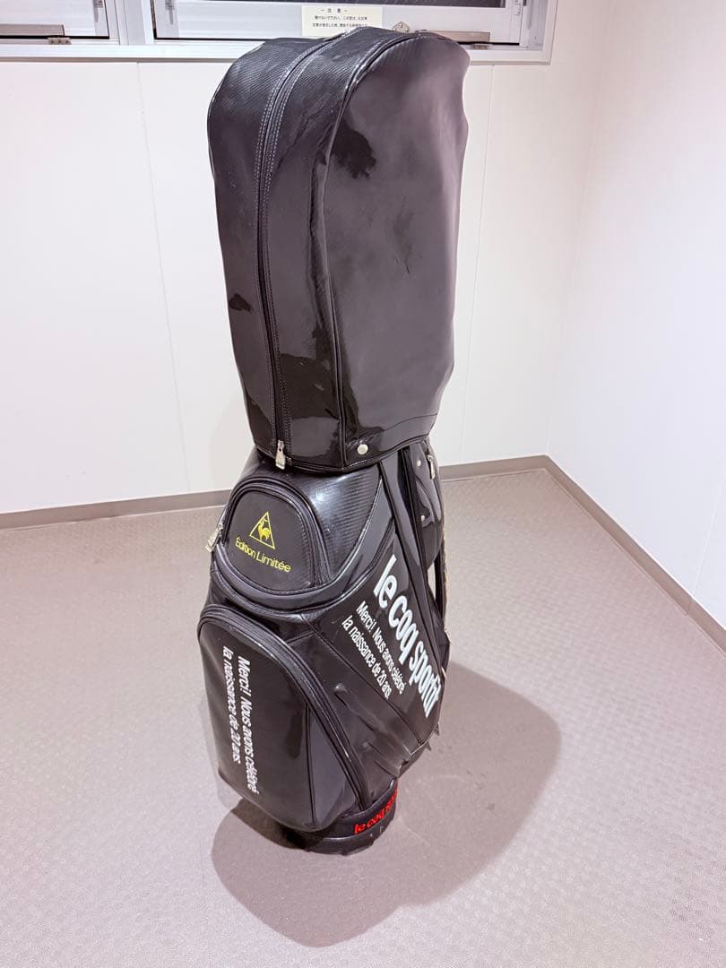 【希少美品】le coq ルコック 20周年記念 限定 キャディバッグ　9型