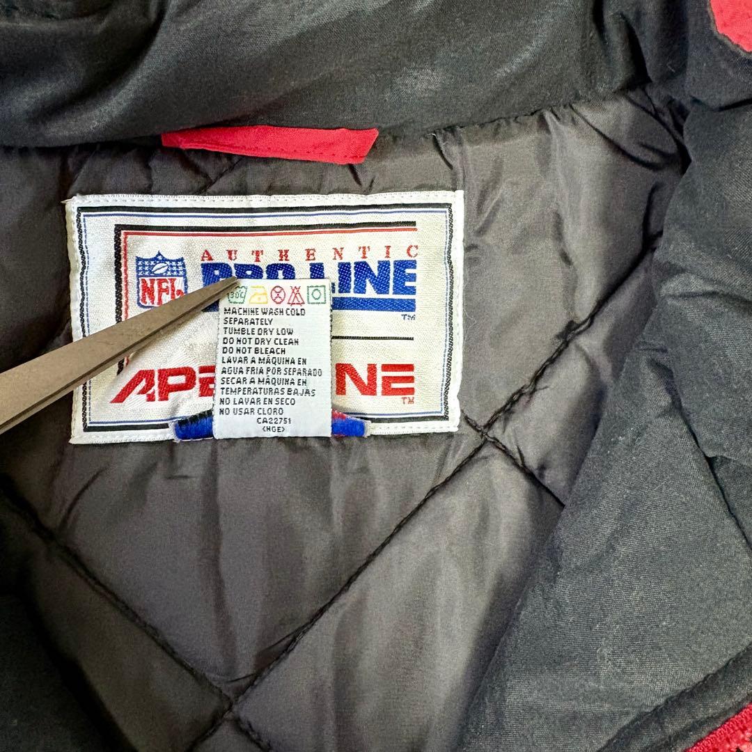 希少　NFL 49ers APEX ONE ナイロンジャケット L XL 90s