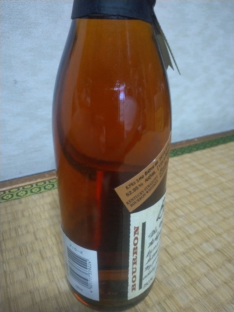 Booker's バーボンウイスキー 750ML 2019年製　箱無し