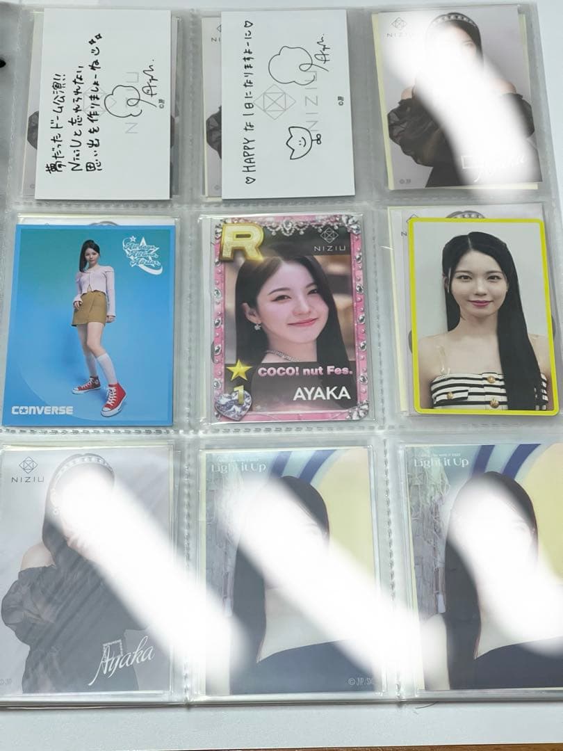 NiziU アヤカ トレカ セット