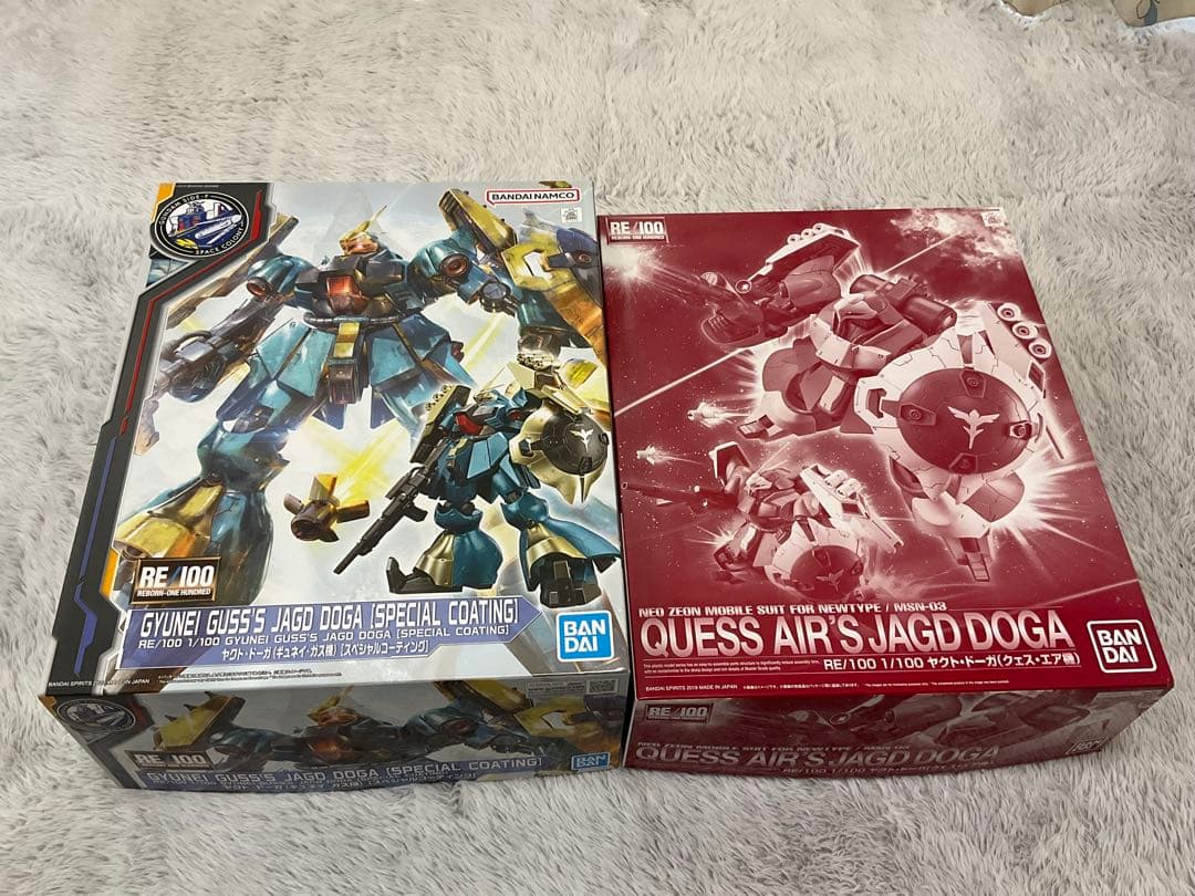 RE/100 1/100 ヤクト・ドーガ ギュネイ クェス セット