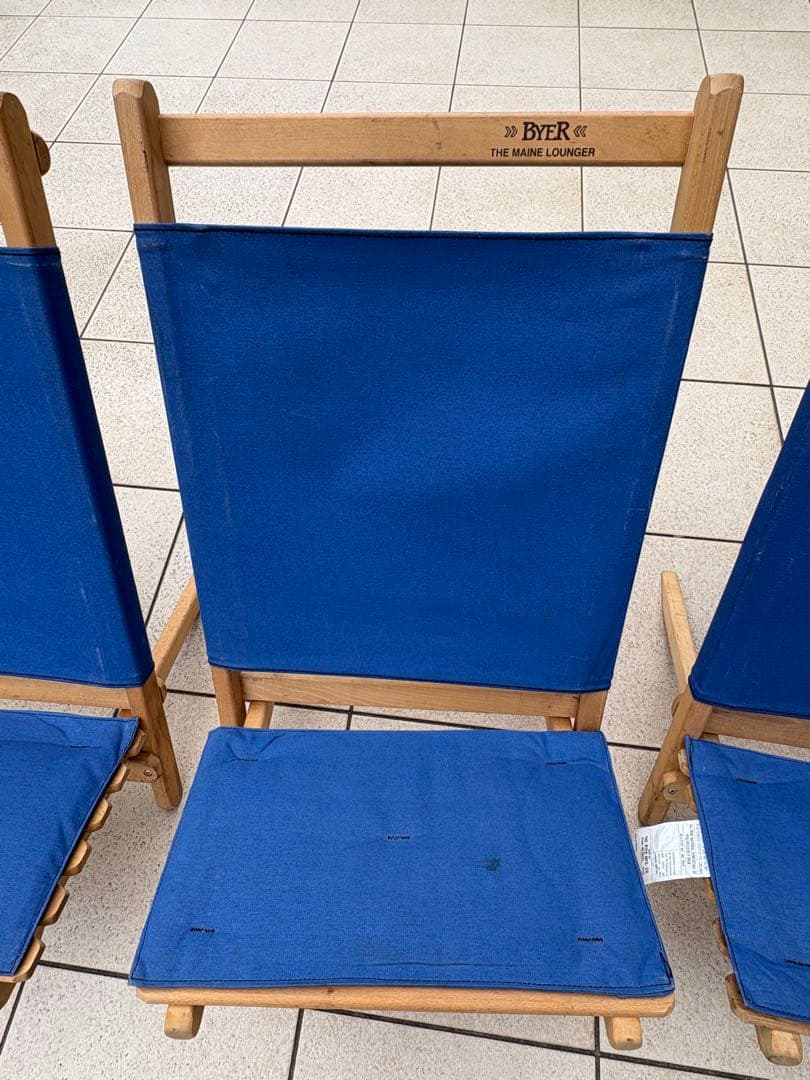 廃盤・希少✨BYER THE MAINE LOUNGER チェア3脚セット