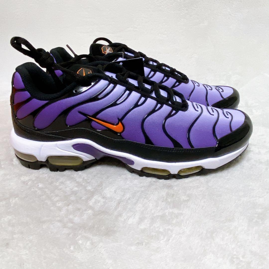 未使用品　ナイキエアマックスプラスゴルフ　27.5cm　パープル　ゴルフシューズ