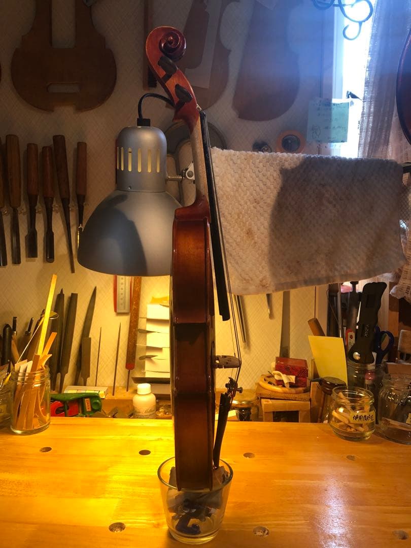 【駒&魂柱調整済】SuzukiバイオリンNo130 1/8 1974