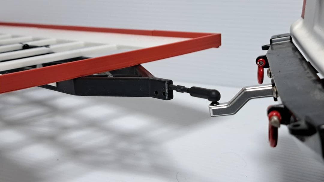 1/10　ラジコン用　車載牽引トレーラー　ローダー　ドリフト　クローラー