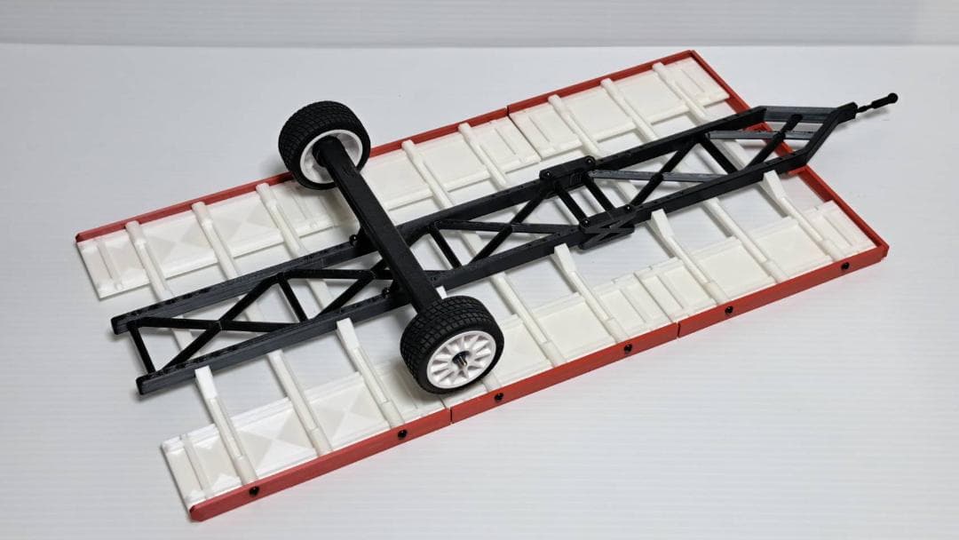 1/10　ラジコン用　車載牽引トレーラー　ローダー　ドリフト　クローラー