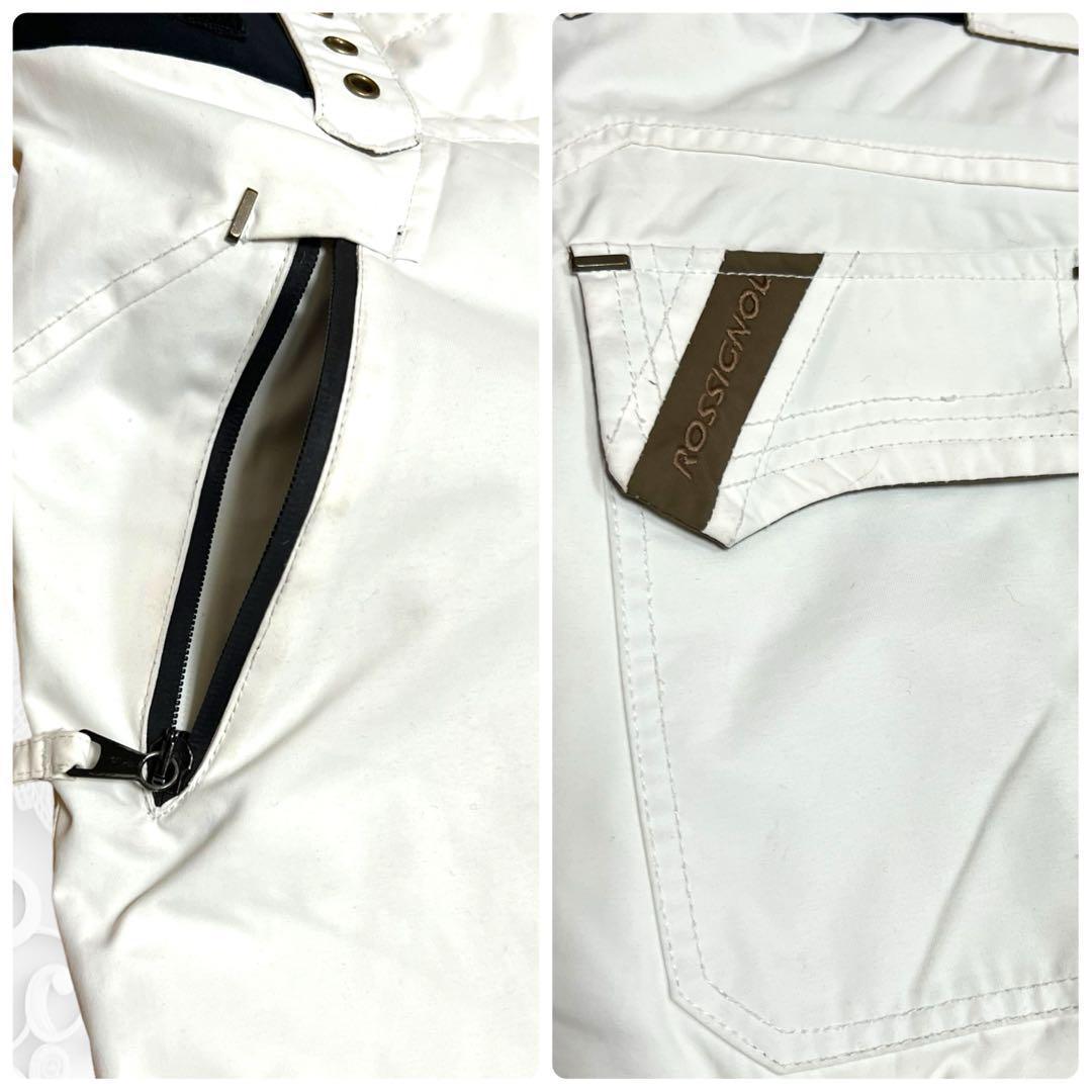 ROSSIGVOLロシニョール　スキーウェアパンツ　ロゴ　多機能　雪山