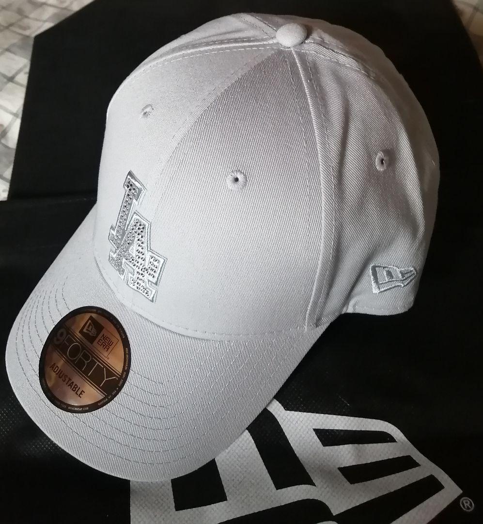 【新品】ニューエラ LAロゴ ラインストーン9FORTY キャップ