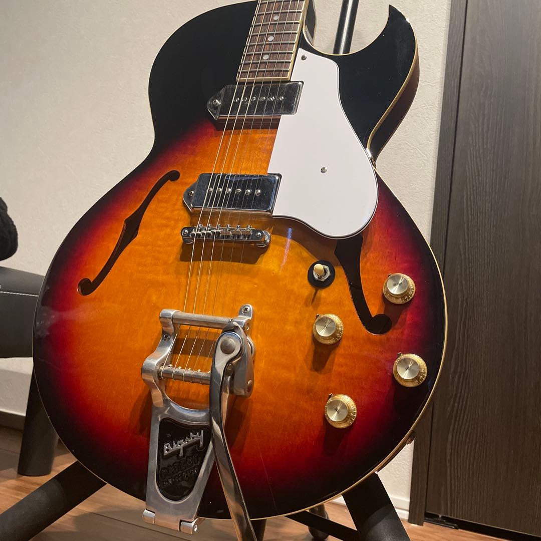 [生産完了品　bigsby b7付] エピフォン　ソレント　ピアレス90年代復刻