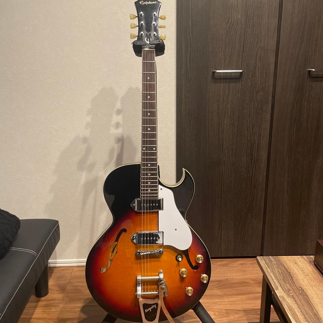[生産完了品　bigsby b7付] エピフォン　ソレント　ピアレス90年代復刻