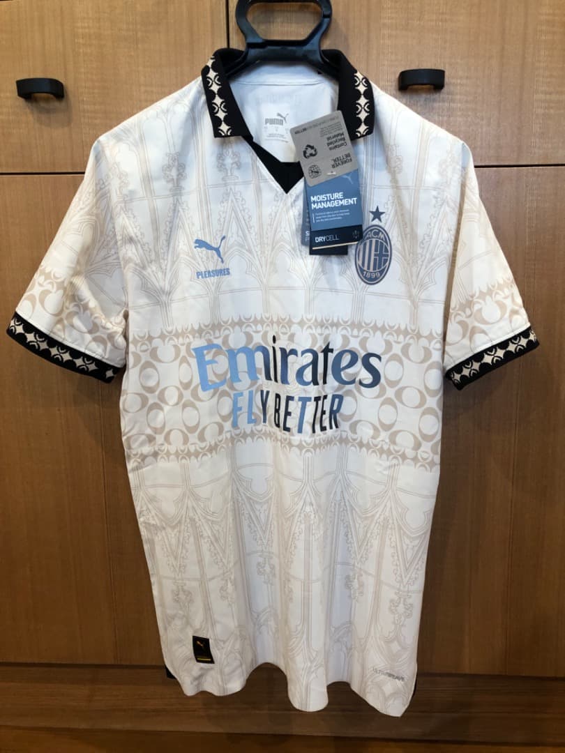 23-24 ACミラン×PLEASURES オーセンティックユニフォーム ジルー