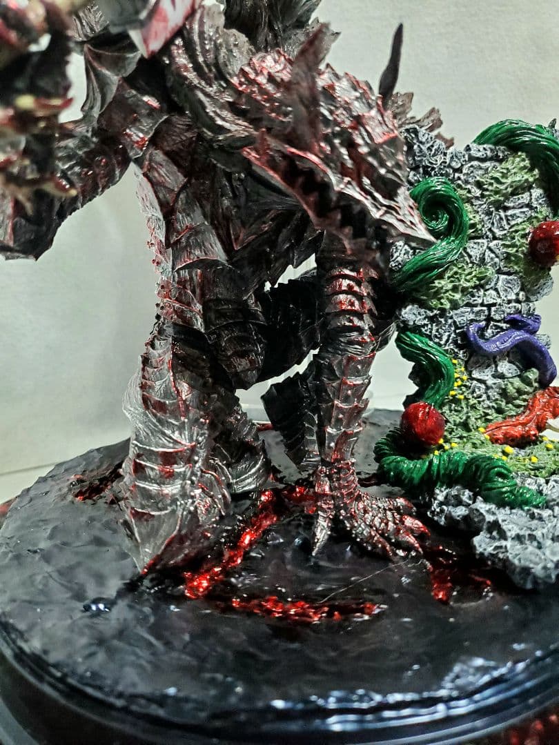 リペイント ベルセルク一番くじ A賞B賞 ガッツ 赤渦台座+烙印台座付き