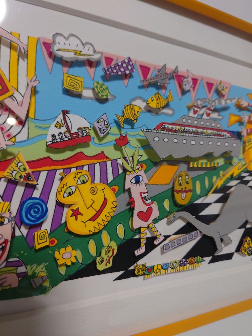 シルクスクリーンアート Riz 作品