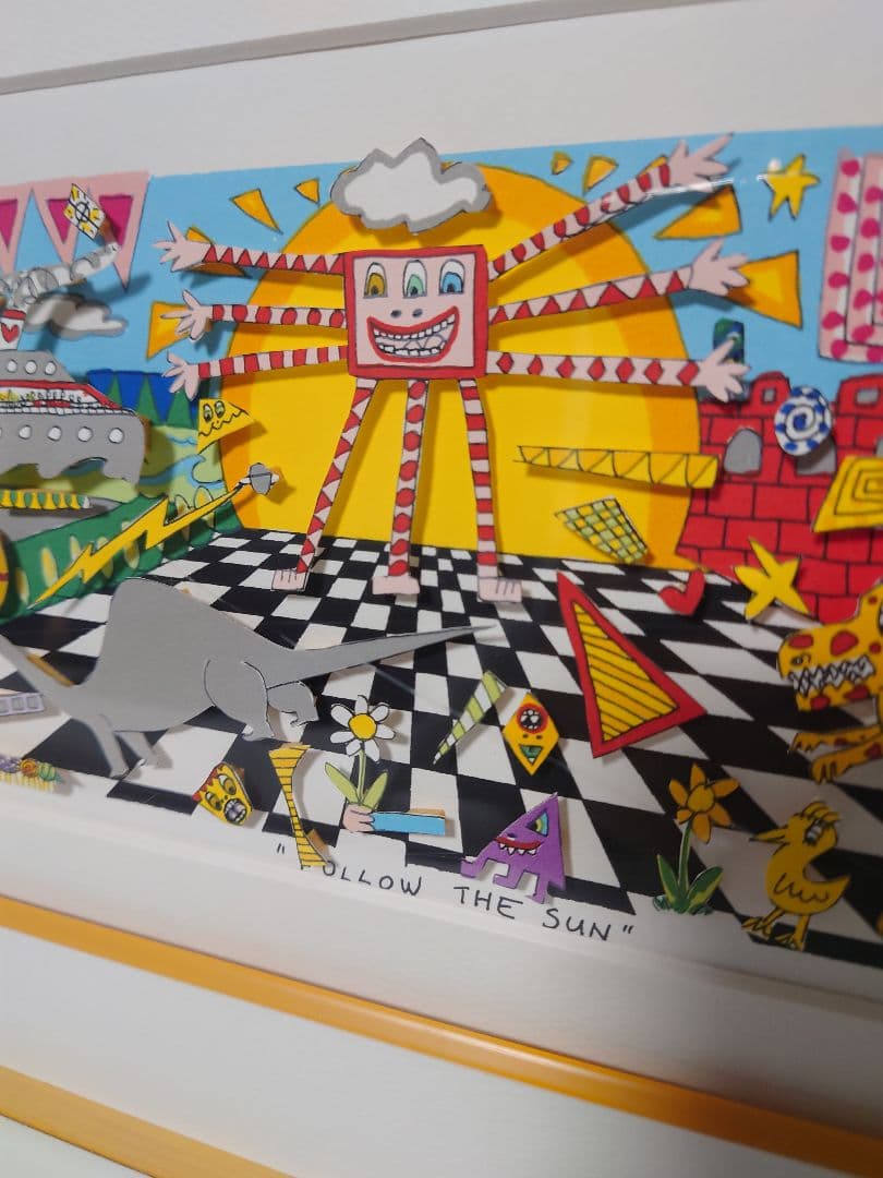 シルクスクリーンアート Riz 作品