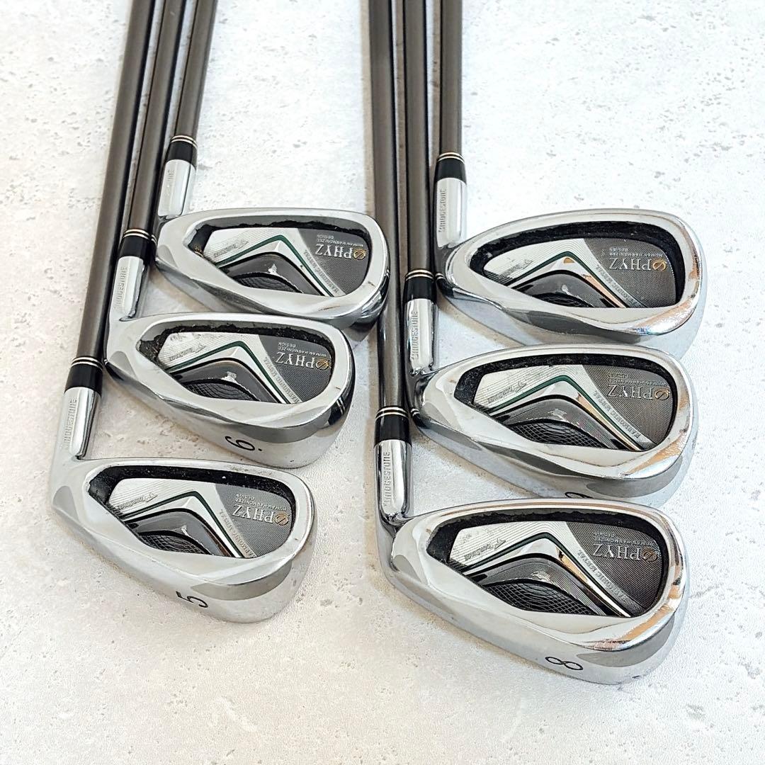 ツアーステージ PHYZ ファイズ アイアンセット メンズ 6本 R