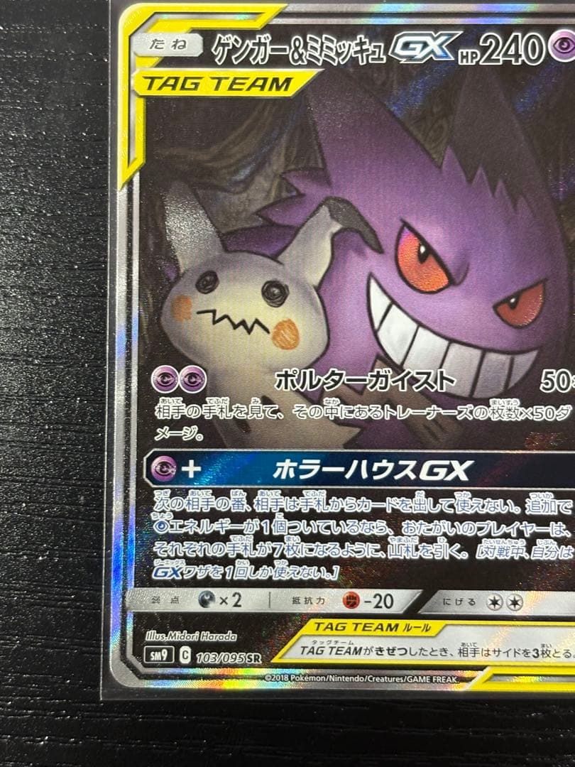 まちおさん専用　ゲンガー&ミミッキュgx sa センタリング◎