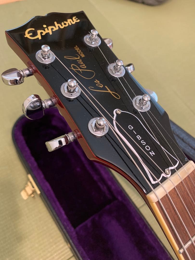 ギター Epiphone Elite Lespaul Standard Flametop