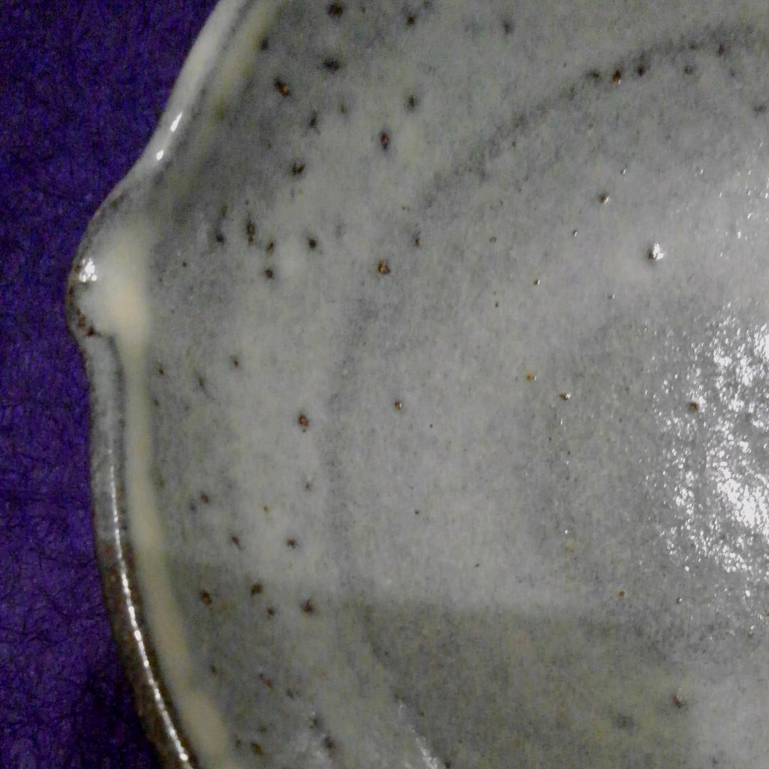 信楽焼　もみ灰釉片口中鉢五客揃