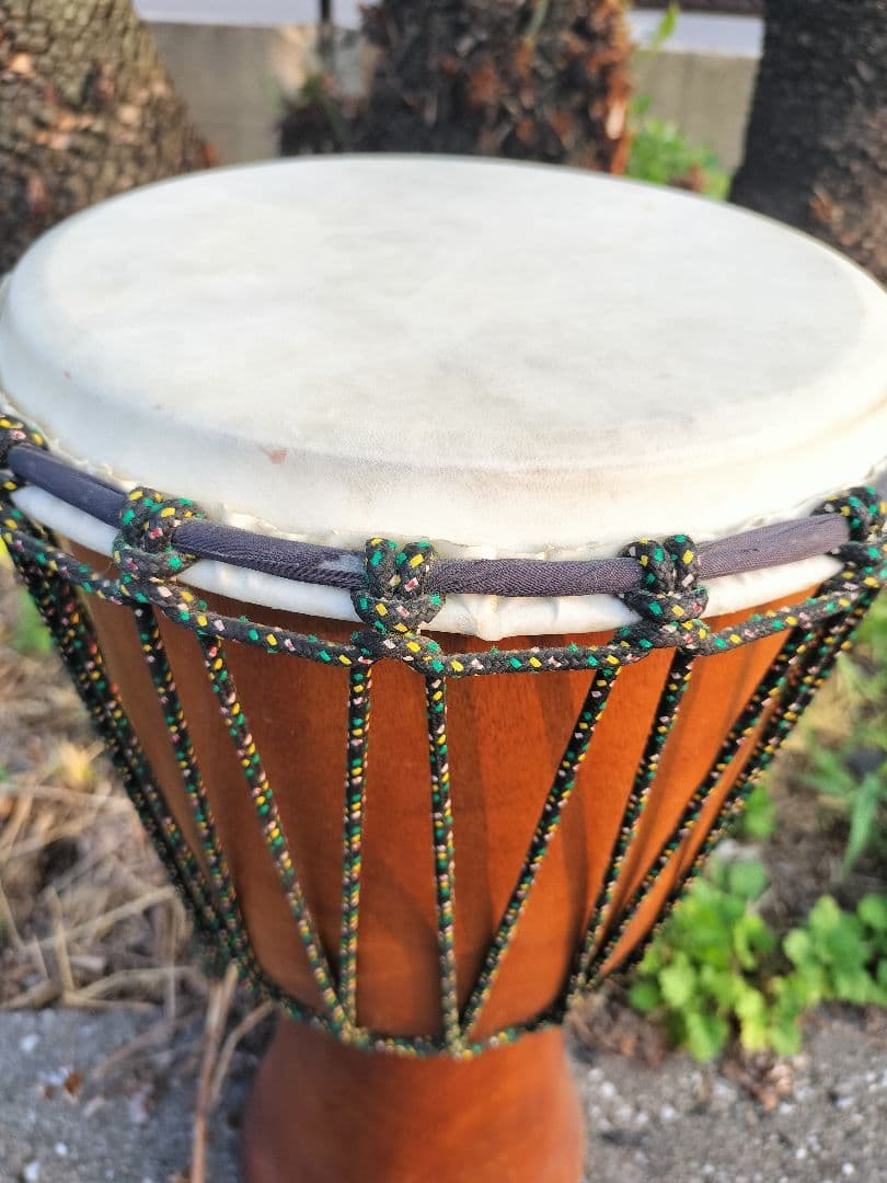 mikaleland　美品　高さ50cm ジャンベ 木製打楽器