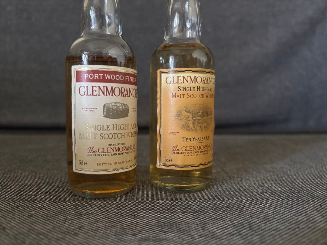 グレングラント10年 カーデュ12年など　ミニボトル5本セット