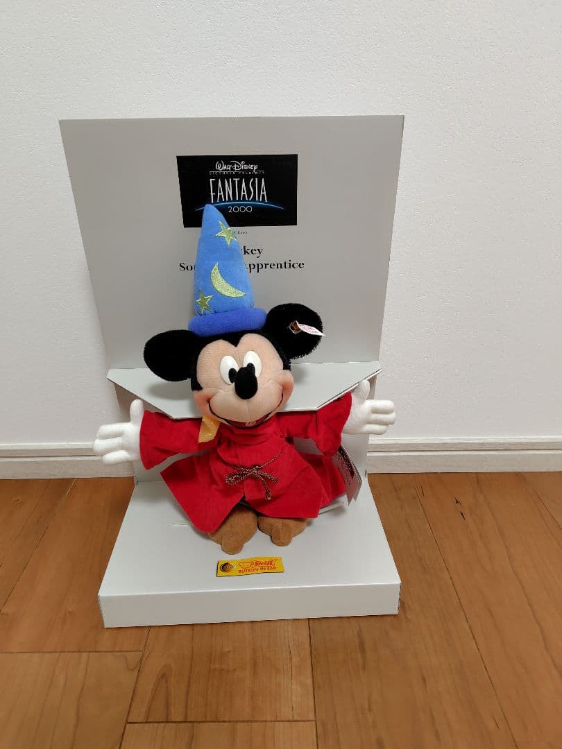 ミッキーマウス sorcerers apprentice シュタイフ