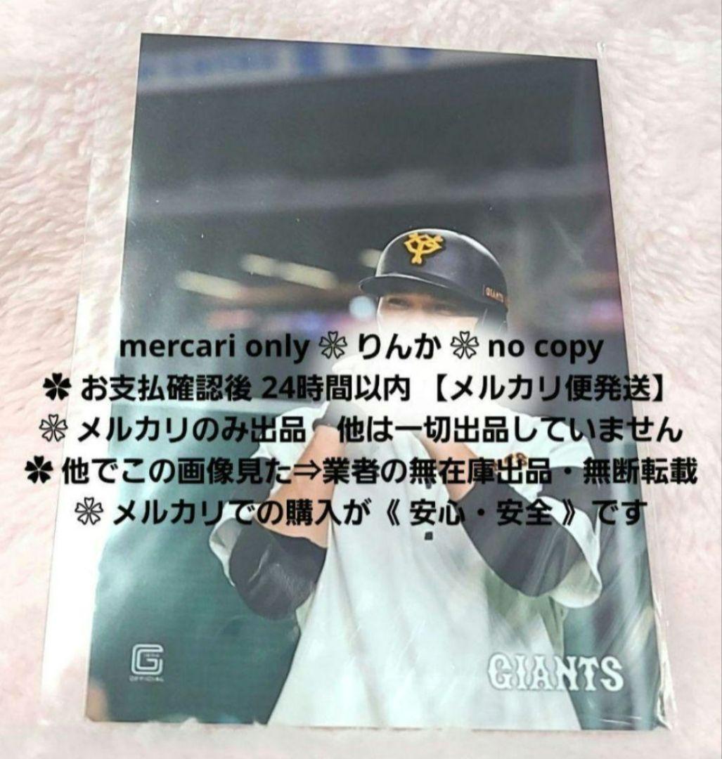■153　最終値下げ　プロ野球　巨人　坂本勇人　写真　公式写真　フォト