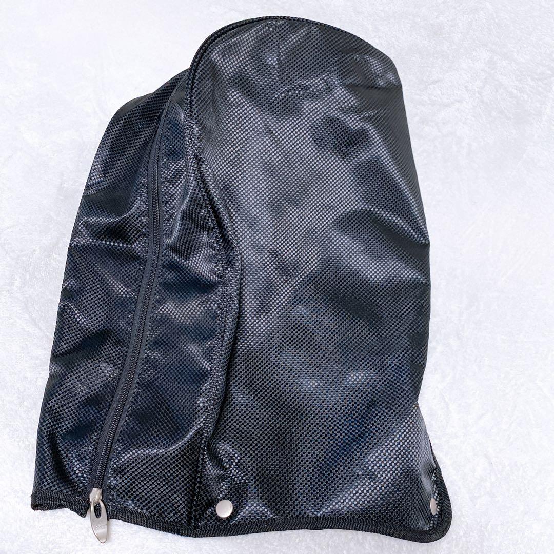 adidas アディダス　キャディバッグ　ブラック　黒　9型　ネームプレート付き