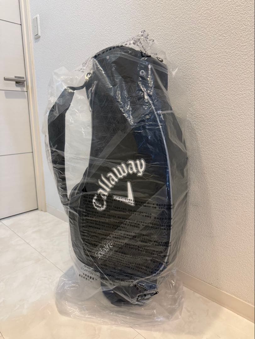 新品未使用　Callaway Solaire ブラック ゴルフバッグ