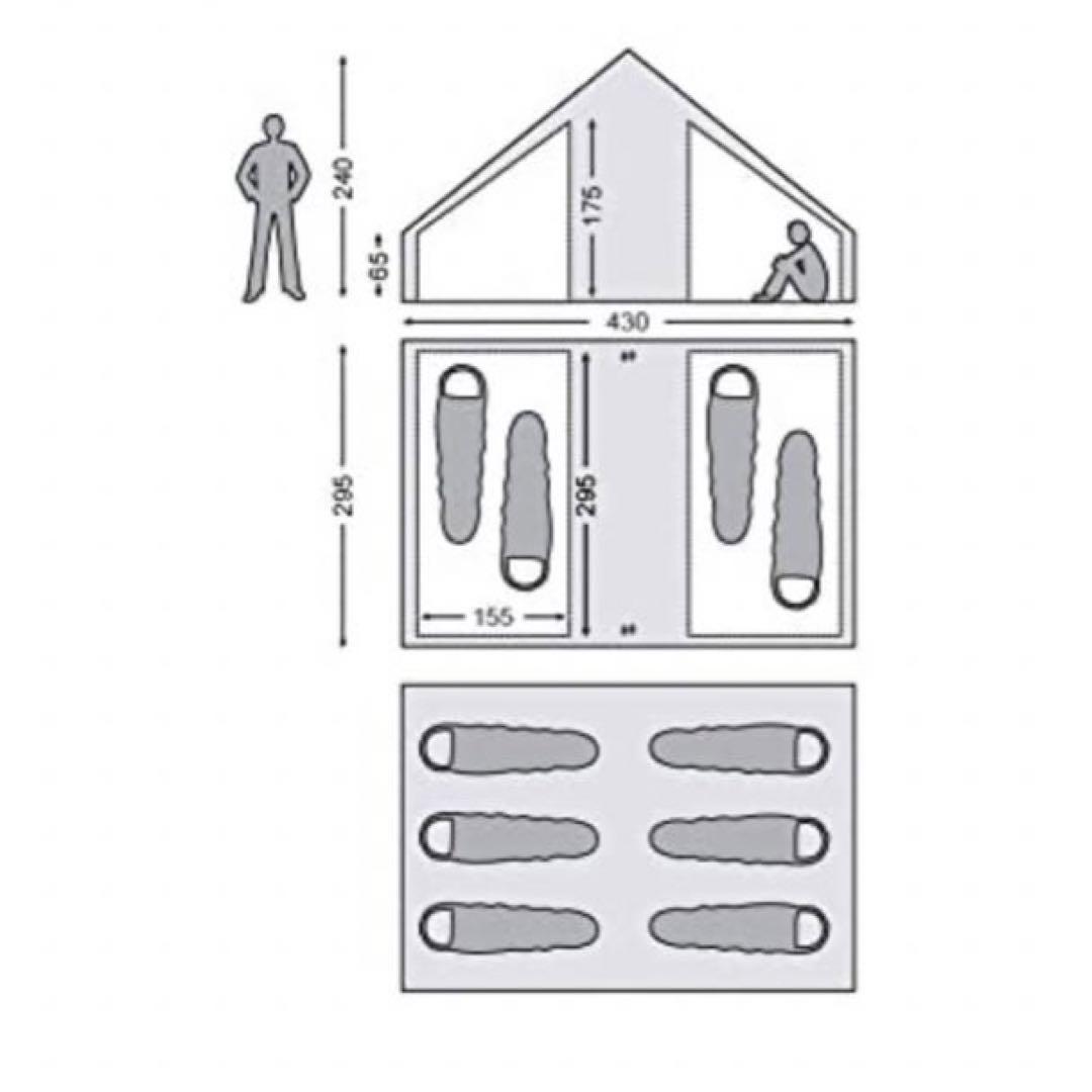 日本正規品　ノルディスク　ウトガルド　新品未使用　テント　キャンプ